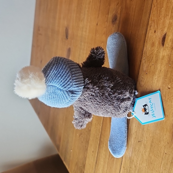 Jellycat Peanut Penguin Snowboarding 4.7x7.1" Soft & Plush NWT - Picture 6 of 7